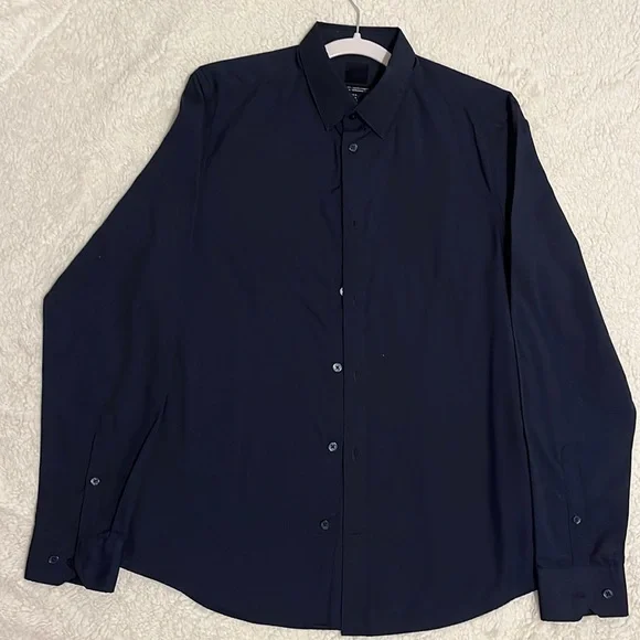 H&M | Shirts | Hm Slim Fit Dress Shirt | Poshmark